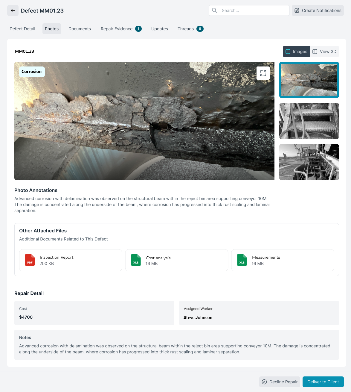 Repair workpack and verified closeout workflow in Argus